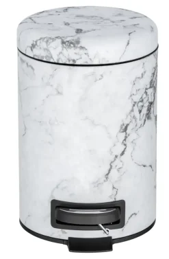 Wenko afvalemmer Onyx mat