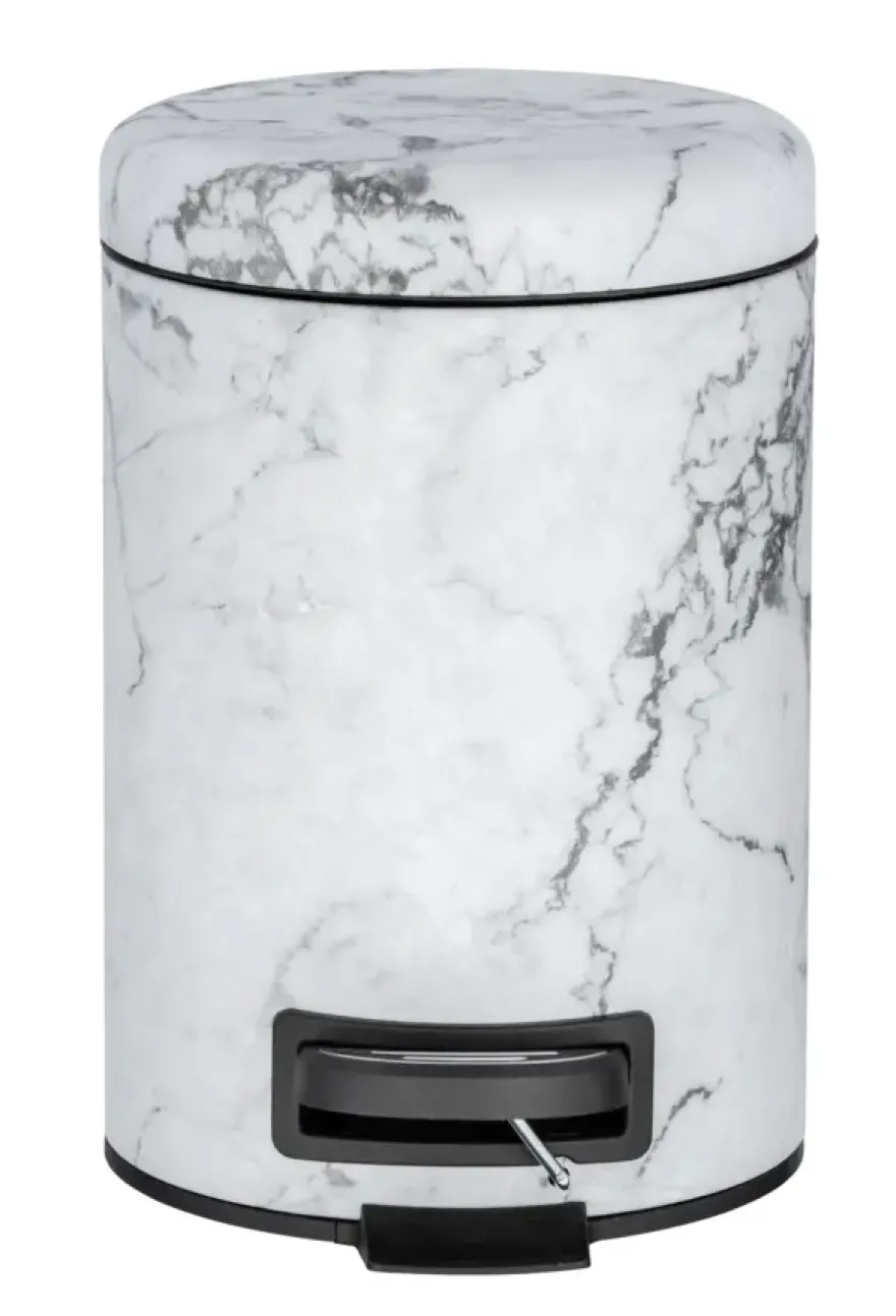 Wenko afvalemmer Onyx mat