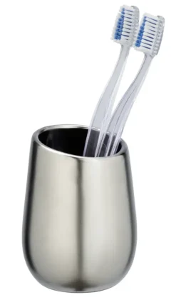 Wenko keramische beker Badi chroom