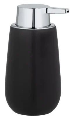 Wenko keramische zeepdispenser Badi zwart