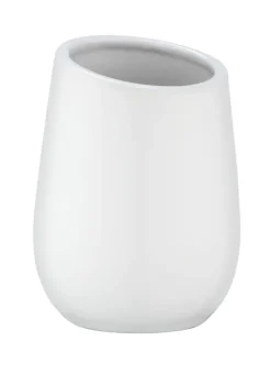 Wenko kermaische bekerBadi wit