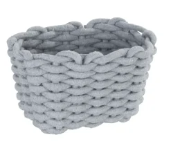 Wenko small opbergmandje Tia grijs