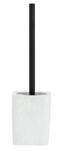 Wenko Villata toiletborstelhouder polyresin wit