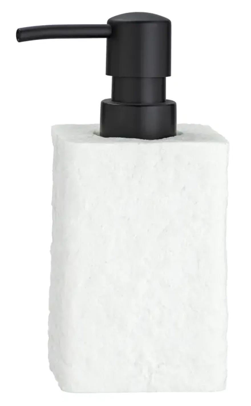 Wenko Villata zeepdispenser polyresin natuursteenlook 300 ml