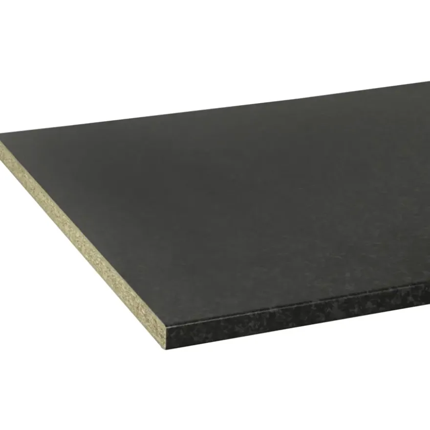 Werkblad AS28 175x60cm Nero Brasil