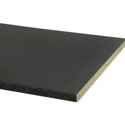 Werkblad AS38 265x60cm Nero Brasil