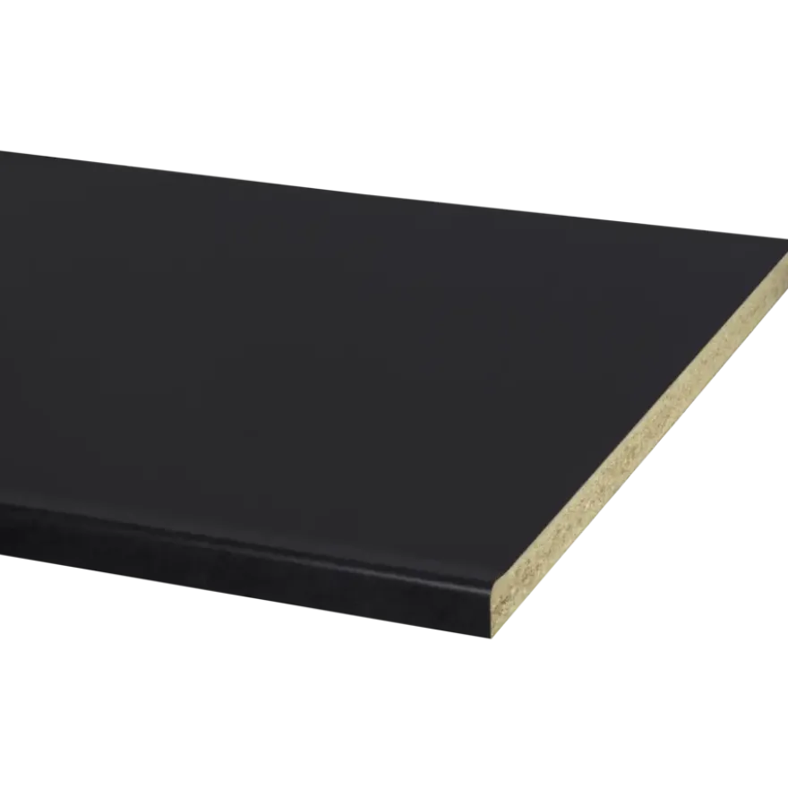 Werkblad ASW28 265x60cm Rio Zwart