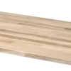 Werkblad eiken 126x61 cm 26 mm
