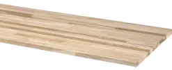 Werkblad eiken 126x61 cm 26 mm