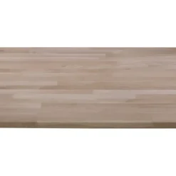 Werkblad massief eiken 250x61 cm 26 mm