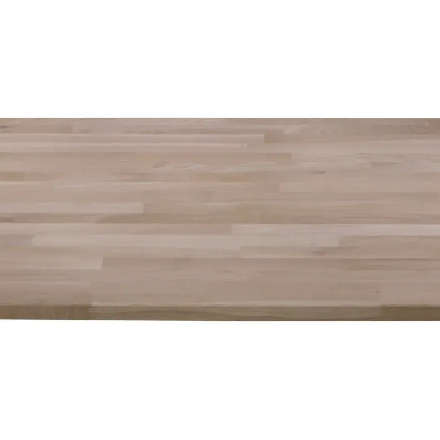 Werkblad massief eiken 250x61 cm 26 mm