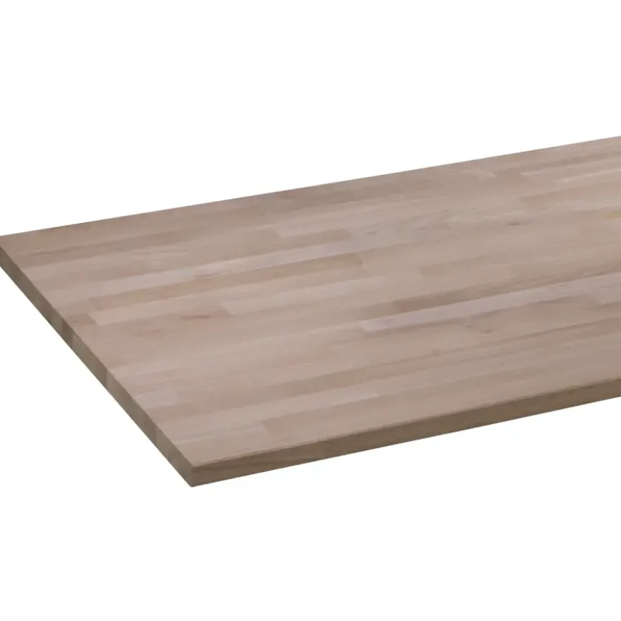 Werkblad massief eiken 250x61 cm 26 mm