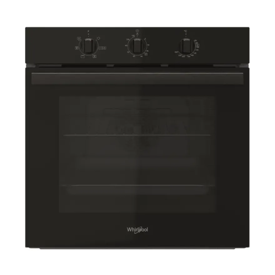 Whirlpool Oven multifunctioneel 60cm zwart