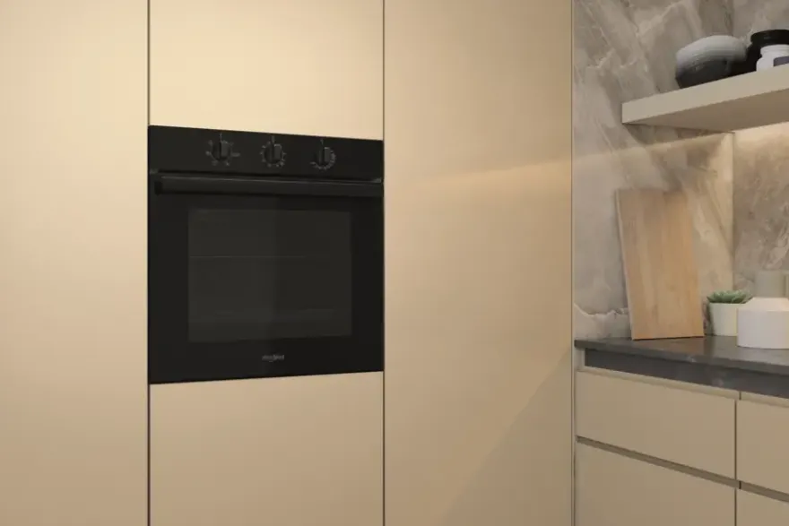 Whirlpool Oven multifunctioneel 60cm zwart