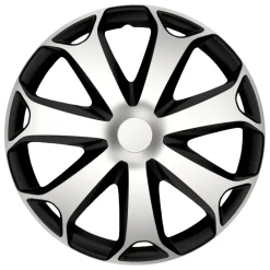 Wieldoppenset 16" Gorecki Mega zilver / zwart