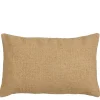 Woven kussen l.bruin - l55xb35xh10cm