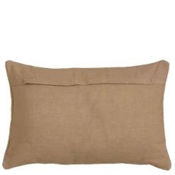 Woven kussen l.bruin - l55xb35xh10cm