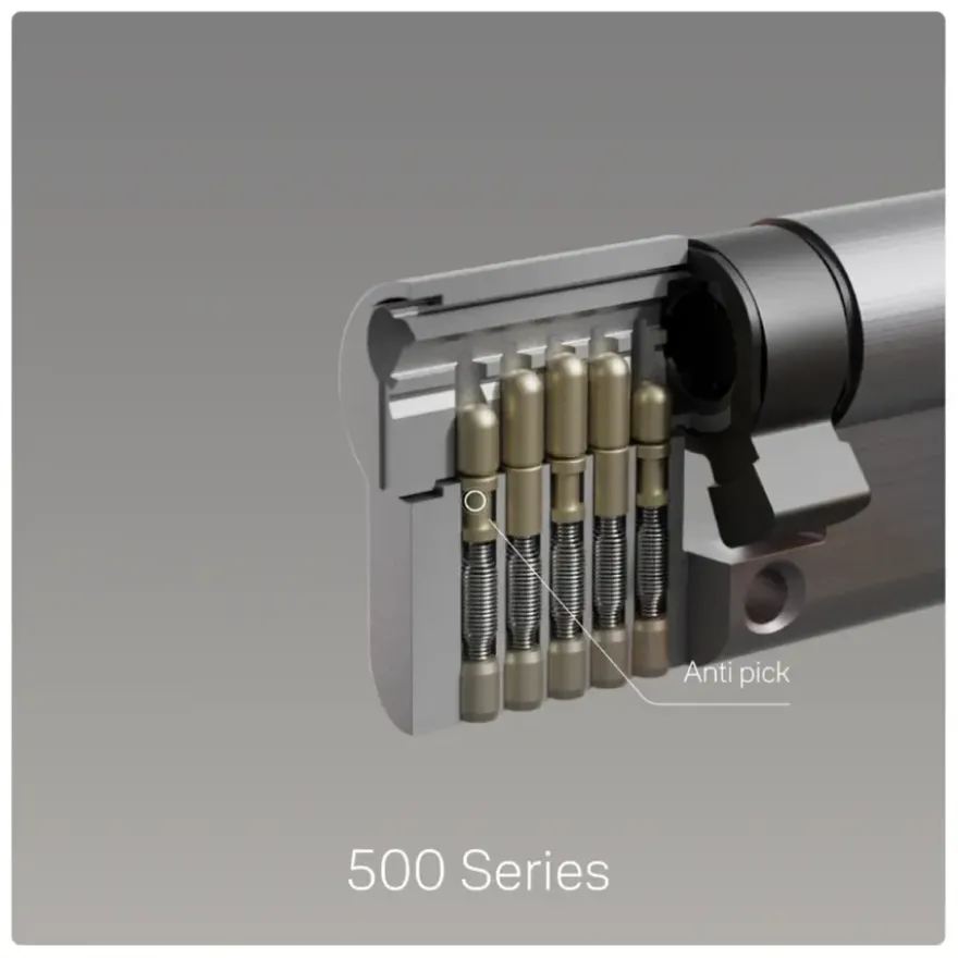 Yale cilinder 500 serie 30/40 mm