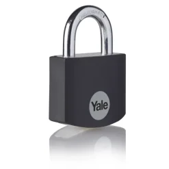 Yale Hangslot aluminium 32 mm zwart