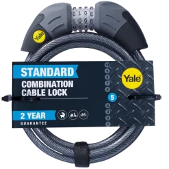 Yale Kabelslot met cijferslot Ø10 mm, lengte 180 cm
