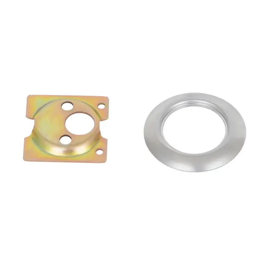 Yale Oplegslot met Buitencilinder Los Grijs Gelakt 615-50mm