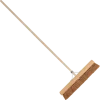 Zaalveger bezem kokos 60 cm met steel 160 cm
