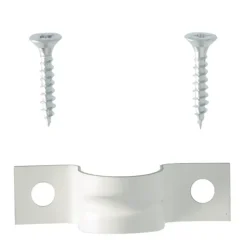 Zadel metaal 3/4'' met schroeven (50 stuks)
