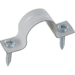 Zadel metaal 3/4'' met schroeven (50 stuks)