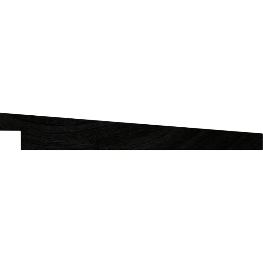 Zweeds rabat vuren hout zwart 1,2/2,7 x 19 x 240 cm