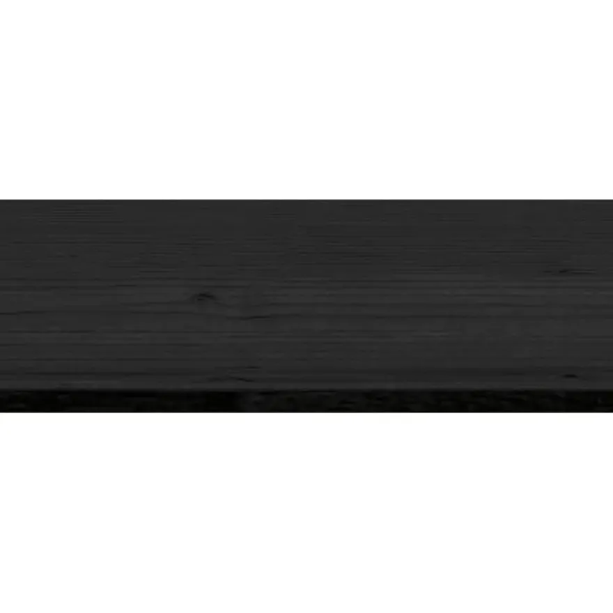 Zweeds rabat vuren hout zwart 1,2/2,7 x 19 x 240 cm